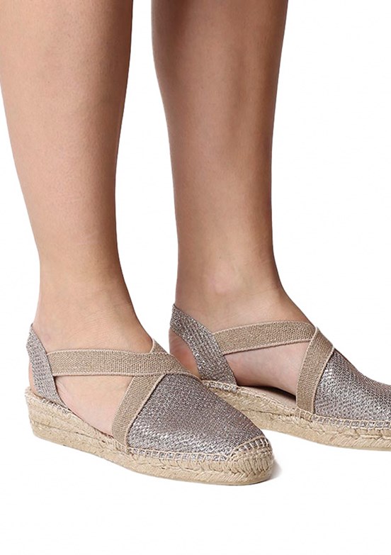 TONİ PONS Velino Platinum Kadın Espadril Ayakkabı
