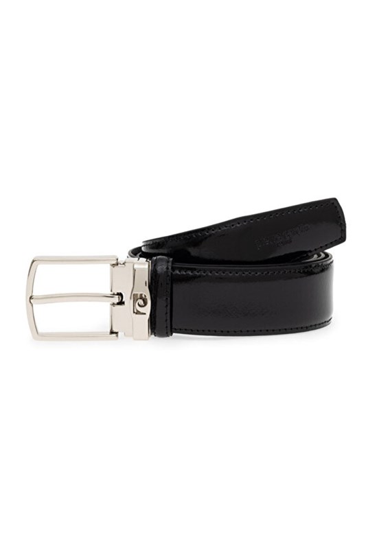 PİERRE CARDİN - PC-RGN-SZ Erkek Siyah Deri Kemer