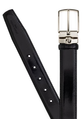 PİERRE CARDİN - PC-RGN-SZ Erkek Siyah Deri Kemer