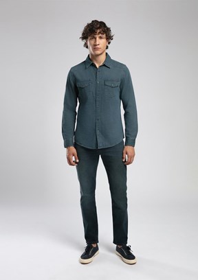 LEE COOPER Jagger Ronse Broken Mid Erkek Jean Pantolon