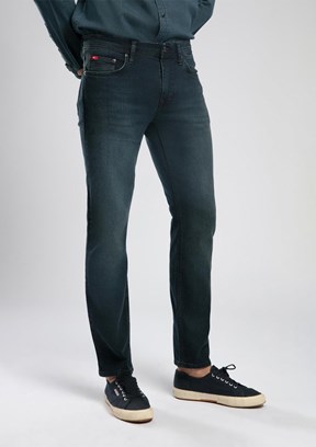 LEE COOPER Jagger Ronse Broken Mid Erkek Jean Pantolon