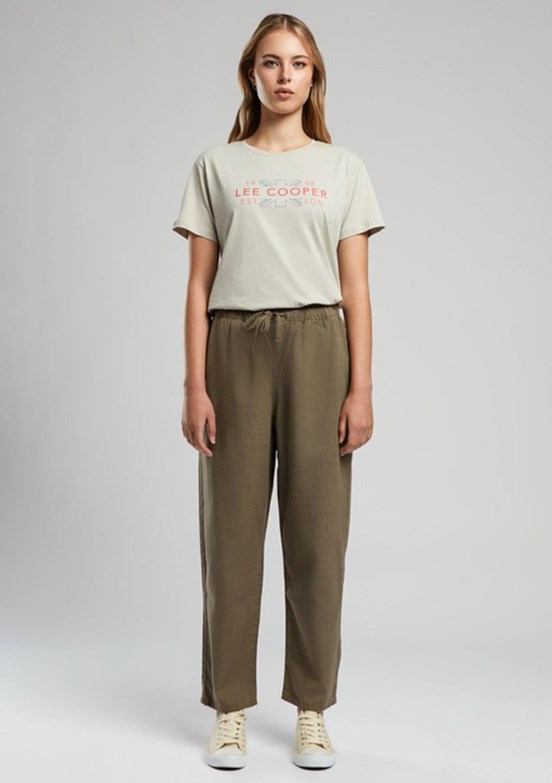 LEE COOPER Alberta Vizon Kadın Dokuma Pantolon