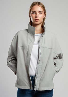 LEE COOPER Linette Açık Gri Kadın Yağmurluk