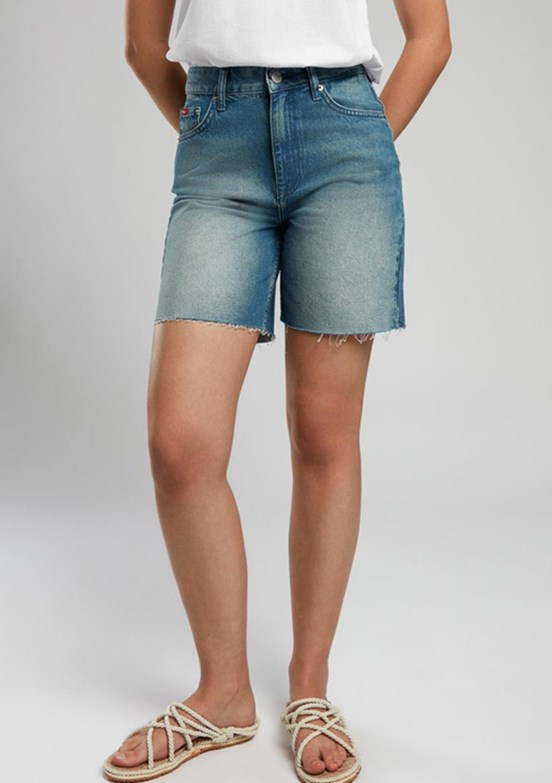 LEE COOPER Bund 1 Denim Kadın Jean Şort Denim