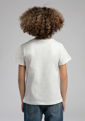 LEE COOPER Beyaz Erkek Çocuk Baskılı T-Shirt