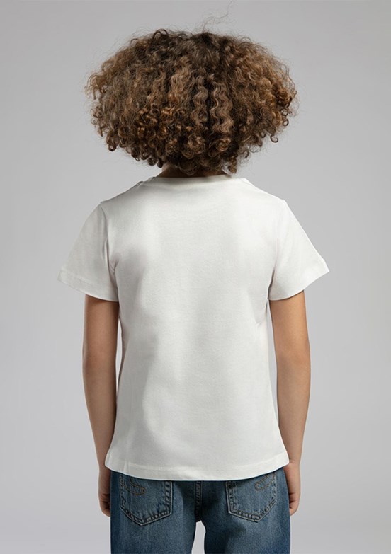 LEE COOPER Beyaz Erkek Çocuk Baskılı T-Shirt