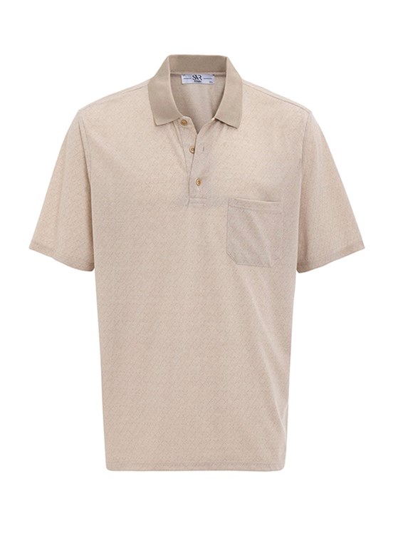 SÜVARİ Bej Erkek Polo Yaka T-Shirt