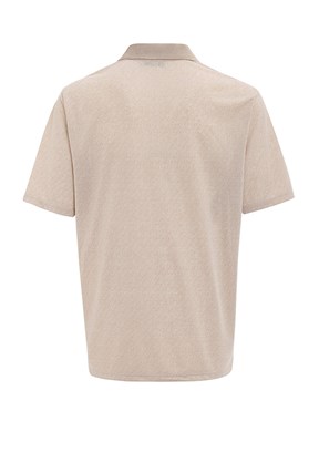 SÜVARİ Bej Erkek Polo Yaka T-Shirt