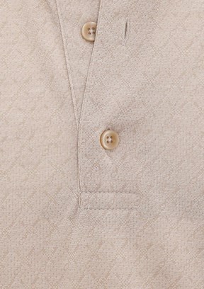SÜVARİ Bej Erkek Polo Yaka T-Shirt