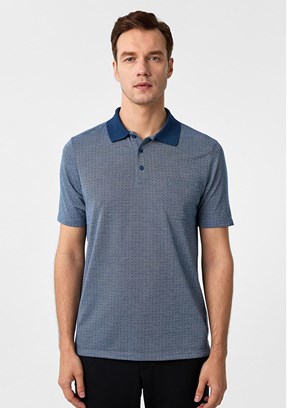 SÜVARİ Lacivert Erkek Polo Yaka T-Shirt
