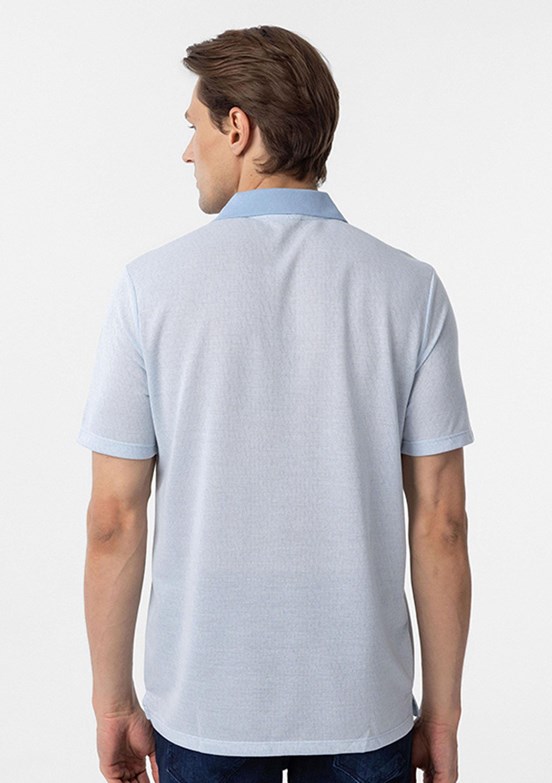 SÜVARİ Mavi Erkek Polo Yaka T-Shirt