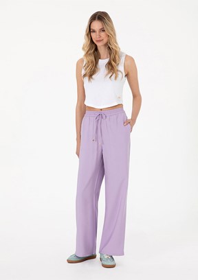 US POLO ASSN Mor Kadın Relax Pantolon
