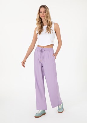 US POLO ASSN Mor Kadın Relax Pantolon