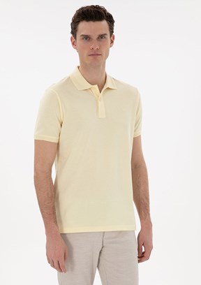PİERRE CARDİN Sari Erkek Slim T-Shirt