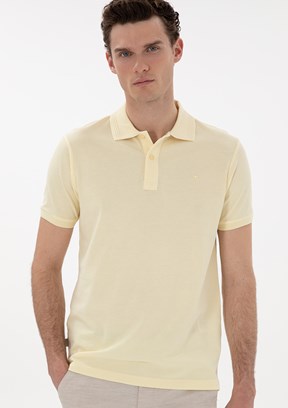 PİERRE CARDİN Sari Erkek Slim T-Shirt