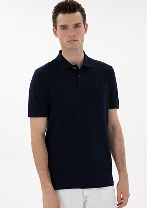 PİERRE CARDİN Lacivert Erkek Regular T-Shirt
