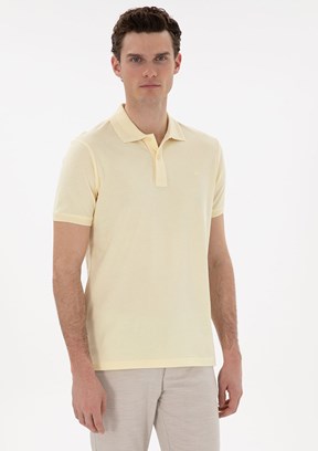 PİERRE CARDİN Sari Erkek Slim T-Shirt