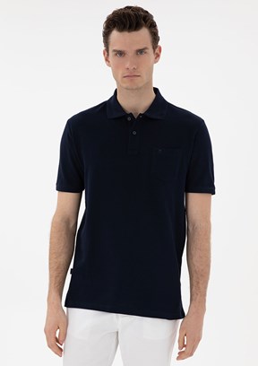 PİERRE CARDİN Lacivert Erkek Regular T-Shirt