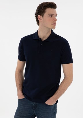 PİERRE CARDİN Lacivert Erkek Slim T-Shirt