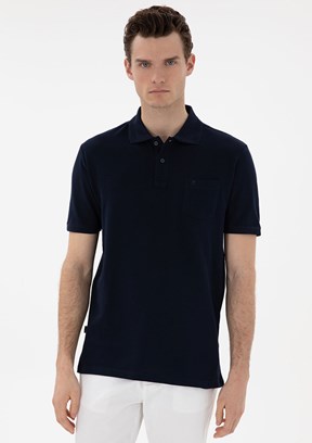 PİERRE CARDİN Lacivert Erkek Regular T-Shirt
