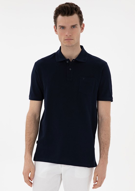 PİERRE CARDİN Lacivert Erkek Regular T-Shirt