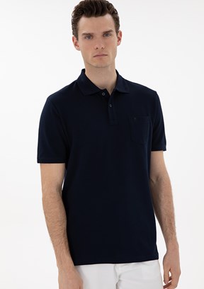 PİERRE CARDİN Lacivert Erkek Regular T-Shirt