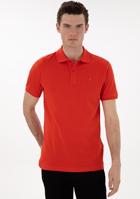 PİERRE CARDİN Kırmızı Erkek Slim T-Shirt
