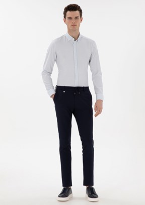 PİERRE CARDİN Lacivert Erkek Basic Pantolon