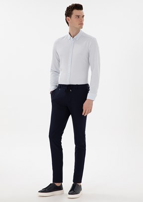 PİERRE CARDİN Lacivert Erkek Basic Pantolon