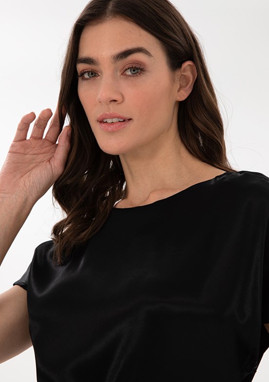 PIERRE CARDIN Siyah Kadın Comfort Elbise