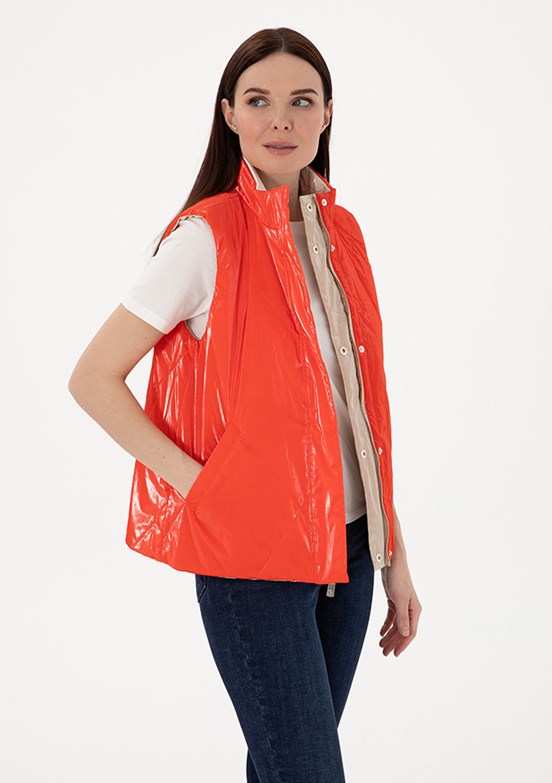PIERRE CARDIN Bej Kadın Regular Mont