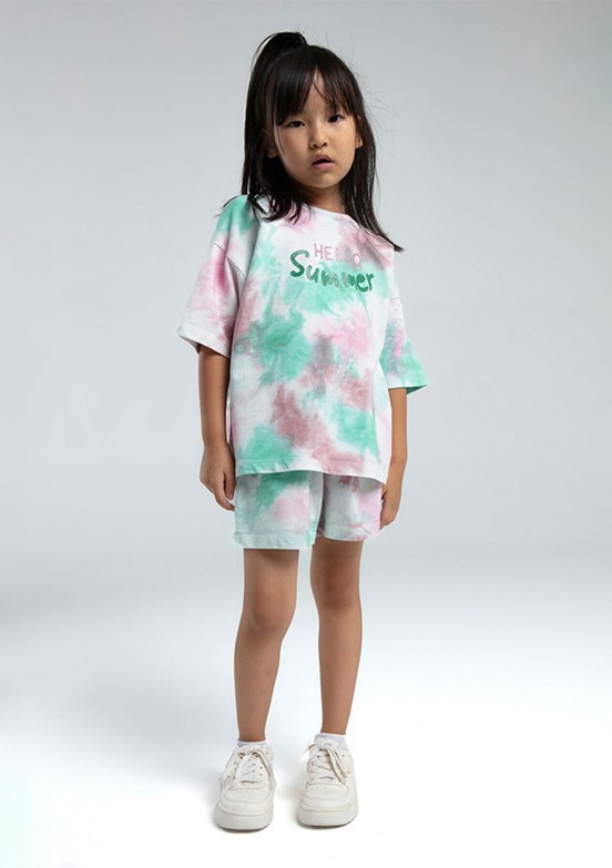ROLY POLY - RP3616-G Kız Çocuk Beyaz Pijama Takımı