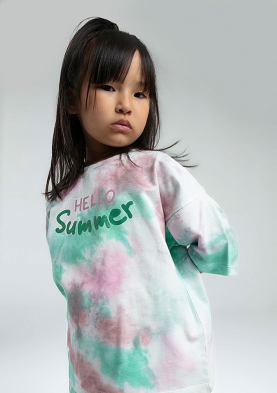 ROLY POLY - RP3616-G Kız Çocuk Beyaz Pijama Takımı