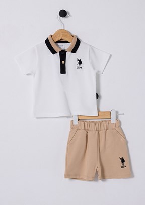US POLO ASSN Çok Renkli Erkek Bebek Eşofman Takımı