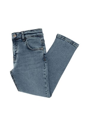 US POLO ASSN Mavi Erkek Çocuk Slim Jean Pantolon
