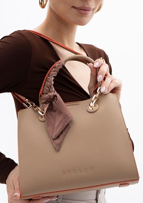 SISLEY Camel Kadın El Çantası