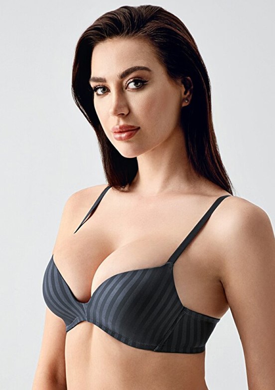 NEW BRA Antrasit Kadın Desteksiz Sütyen