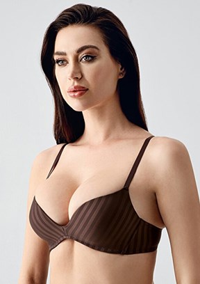 NEW BRA Kahverengi Kadın Desteksiz Sütyen
