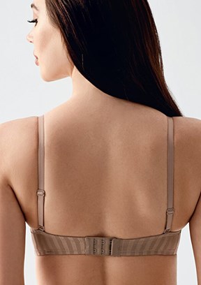 NEW BRA Kahverengi Kadın Desteksiz Sütyen