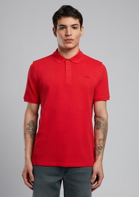 LEE COOPER Twins Kırmızı Erkek Polo Yaka T-shirt