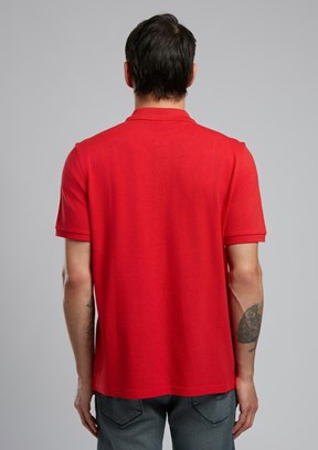 LEE COOPER Twins Kırmızı Erkek Polo Yaka T-shirt