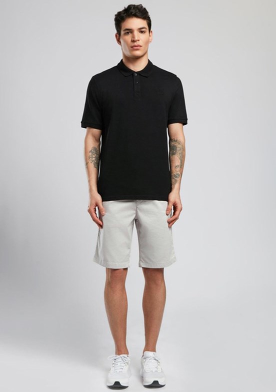 LEE COOPER Twins Siyah Erkek Polo Yaka T-shirt