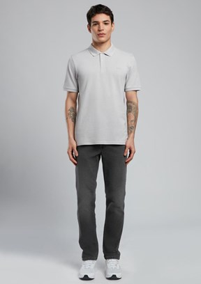 LEE COOPER Twins Taş Rengi Erkek Polo Yaka T-shirt