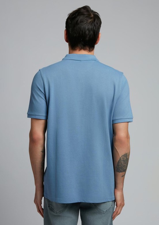 LEE COOPER Twins Açık Mavi Erkek Polo Yaka T-shirt