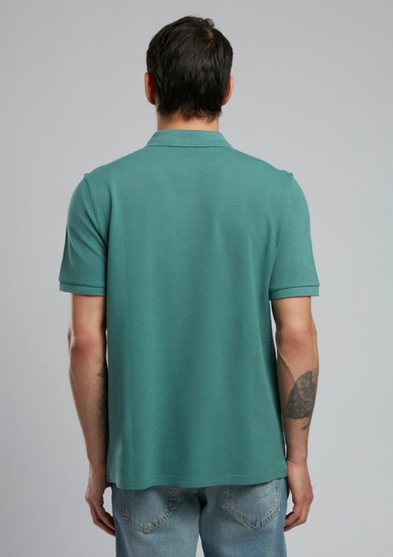 LEE COOPER Twins Çağla Yeşili Erkek Polo Yaka T-shirt