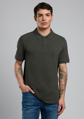 LEE COOPER Twins Olive Erkek Polo Yaka T-shirt