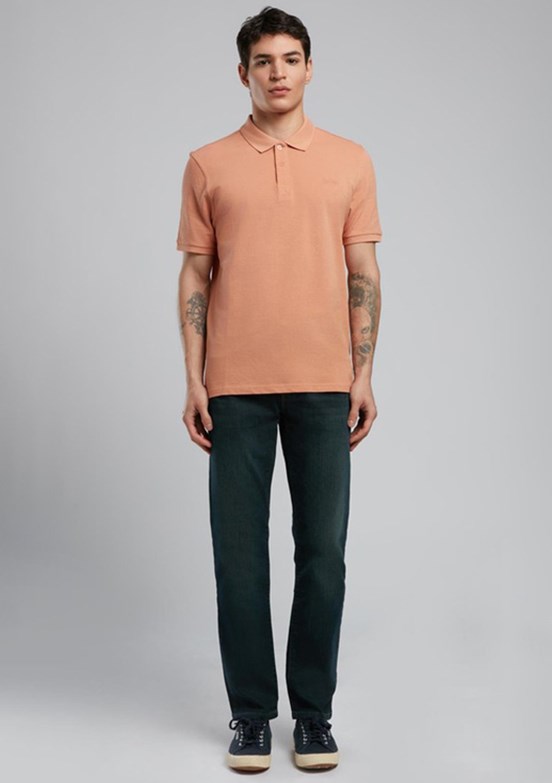 LEE COOPER Twins Somon Rengi Erkek Polo Yaka T-shirt