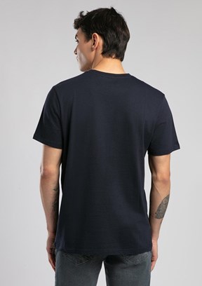 LEE COOPER Stew Lacivert Erkek O Yaka T-shirt