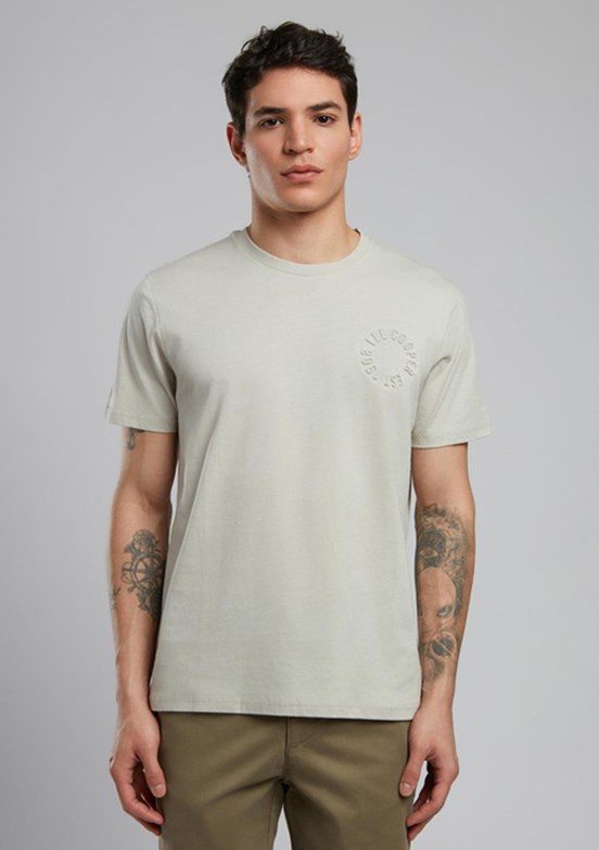 LEE COOPER Codrin Taş Rengi Erkek O Yaka T-shirt
