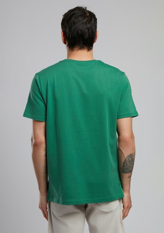 LEE COOPER Codrin Yeşil Erkek O Yaka T-shirt